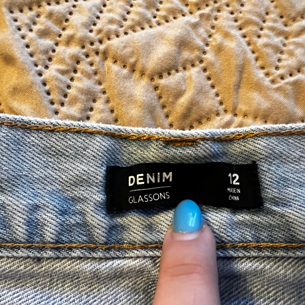 Jean skirt